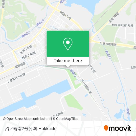 沼ノ端南7号公園 map