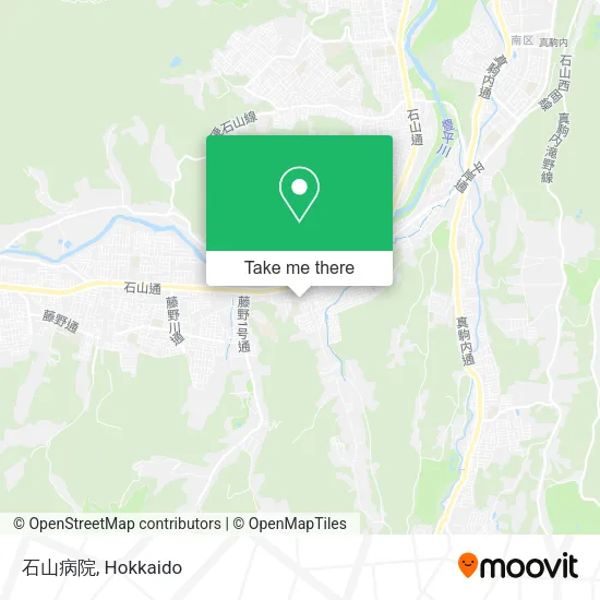 石山病院 map