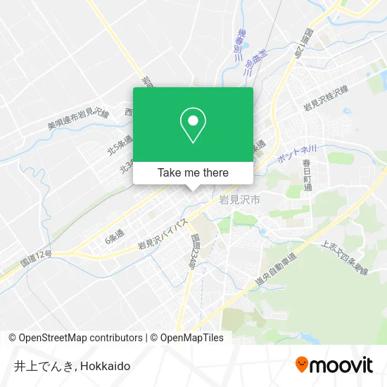井上でんき map