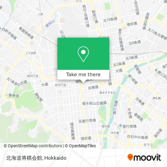 北海道将棋会館 map