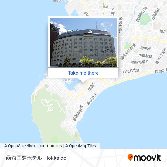 函館国際ホテル map