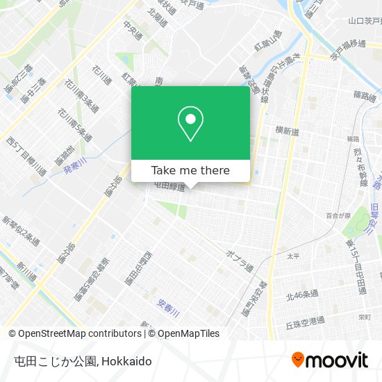 屯田こじか公園 map
