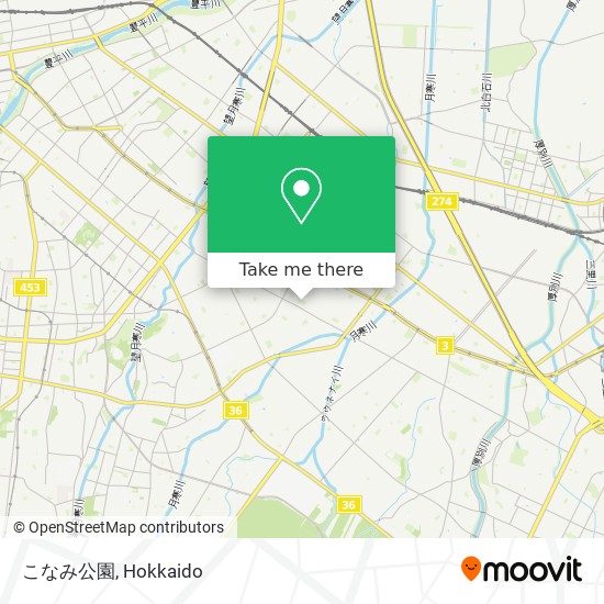 こなみ公園 map