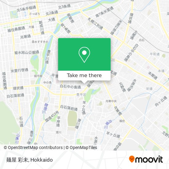麺屋 彩未 map