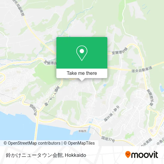 Suzukake New Town Hall map