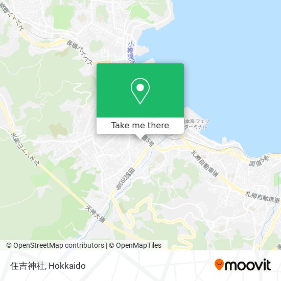 住吉神社 map