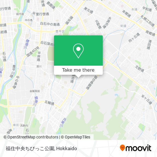 福住中央ちびっこ公園 map