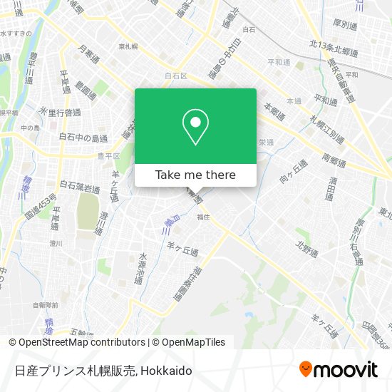 日産プリンス札幌販売 map