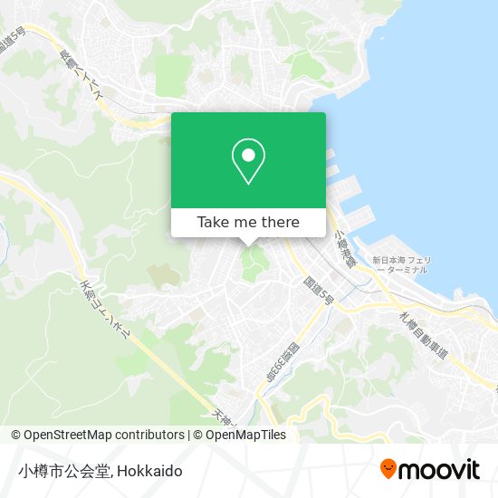 小樽市公会堂 map