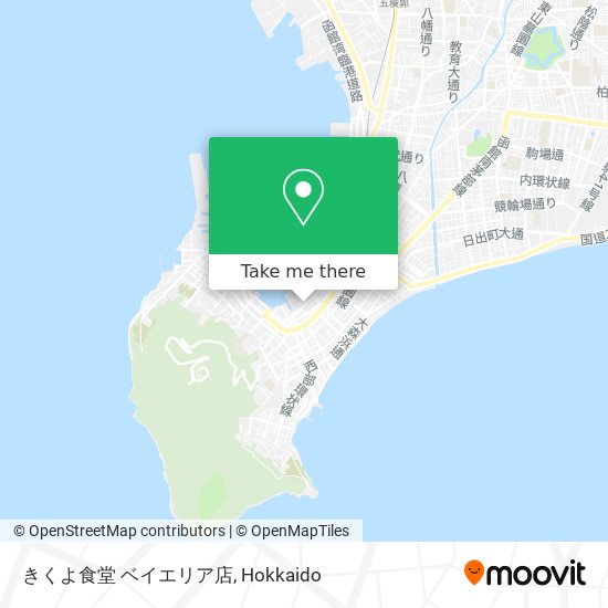 きくよ食堂 ベイエリア店 map
