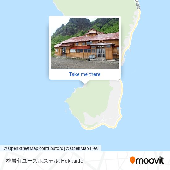 桃岩荘ユースホステル map