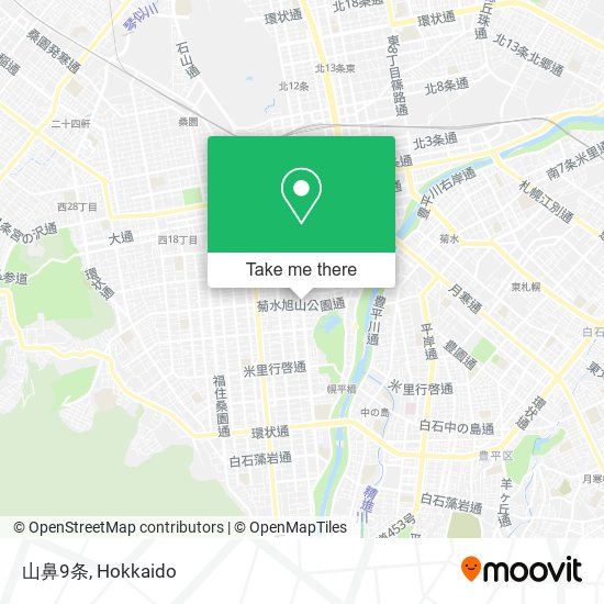 山鼻9条 map