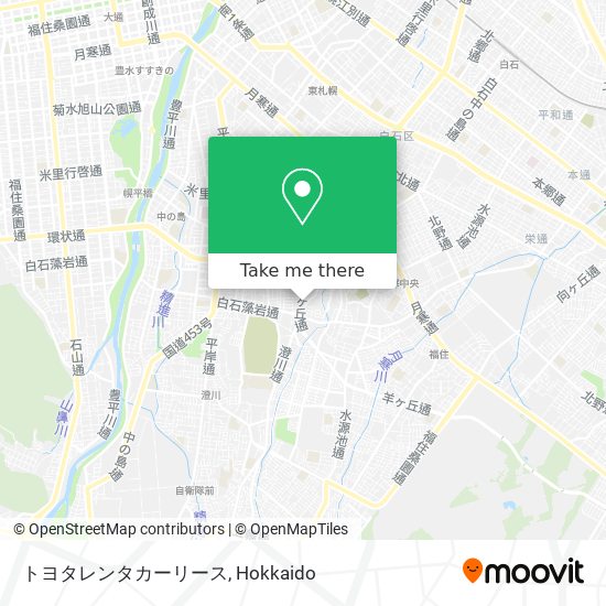 トヨタレンタカーリース map