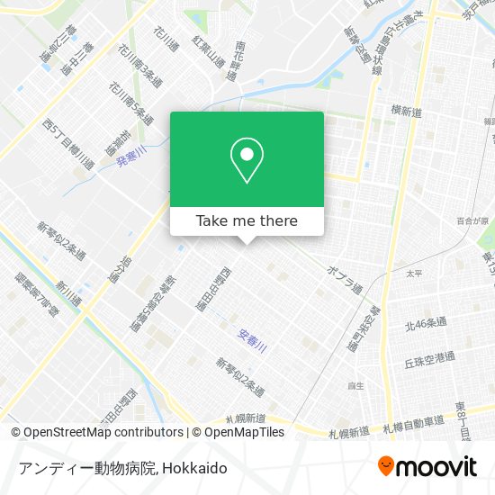 アンディー動物病院 map