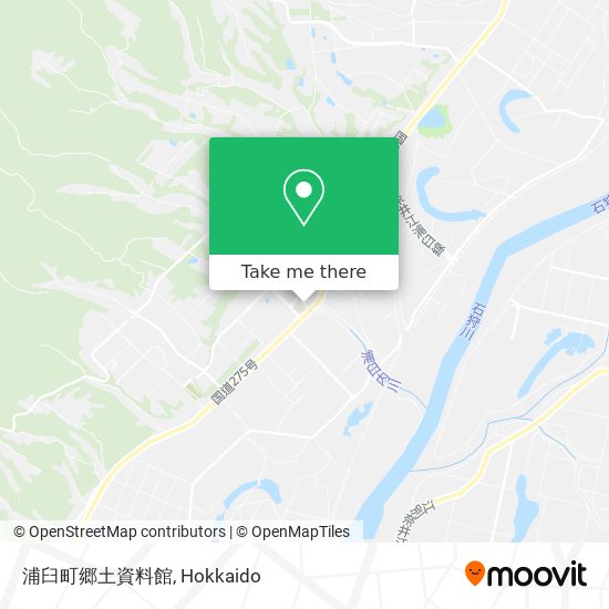 浦臼町郷土資料館 map