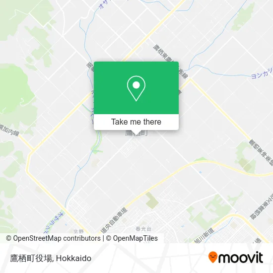 鷹栖町役場 map