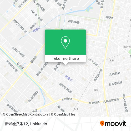 新琴似7条12 map