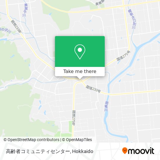 高齢者コミュニティセンター map