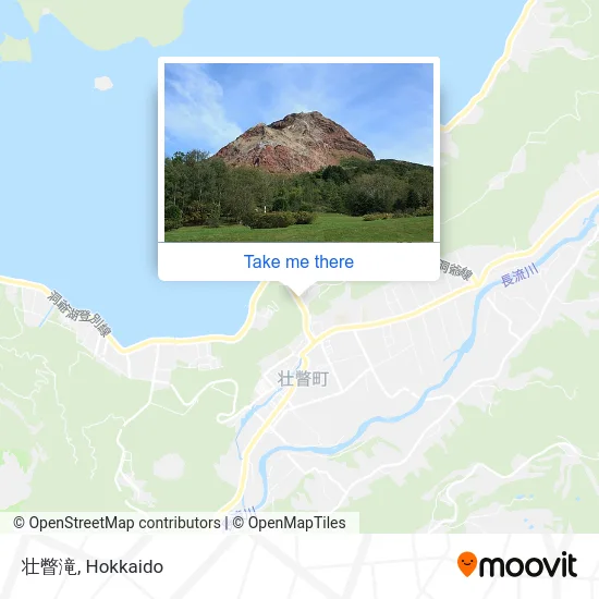 壮瞥滝 map