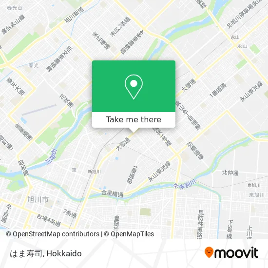 Hama Sushi map