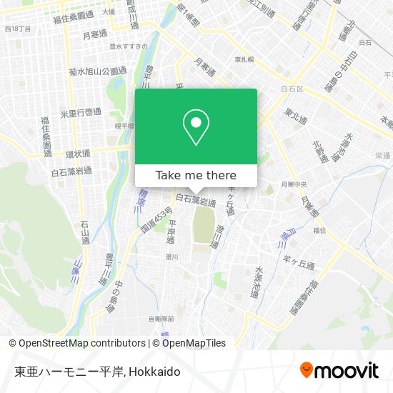 東亜ハーモニー平岸 map