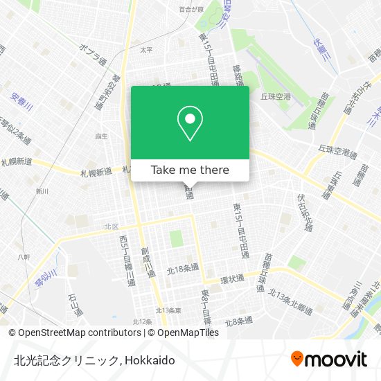 北光記念クリニック map