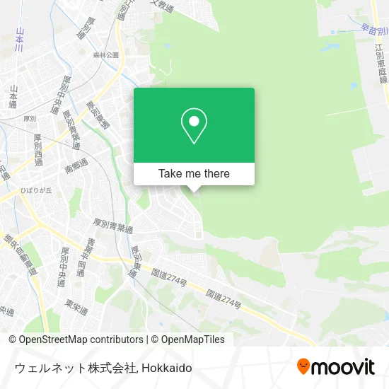 ウェルネット株式会社 map