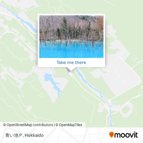 青い池Ｐ map