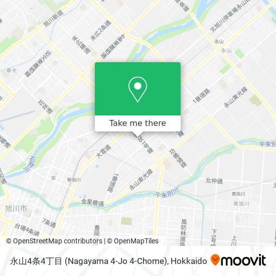 永山4条4丁目 (Nagayama 4-Jo 4-Chome) map