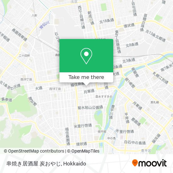 串焼き居酒屋 炭おやじ map