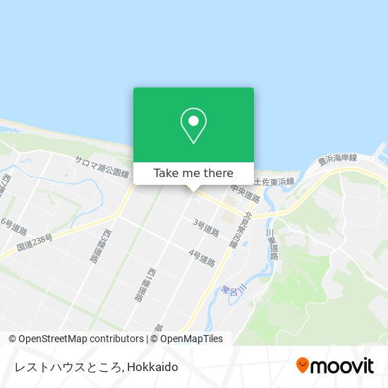 レストハウスところ map