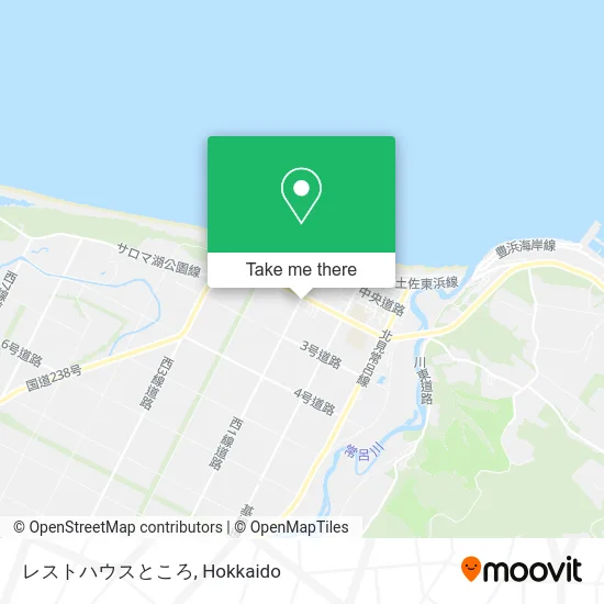 Rest House Tokoro map