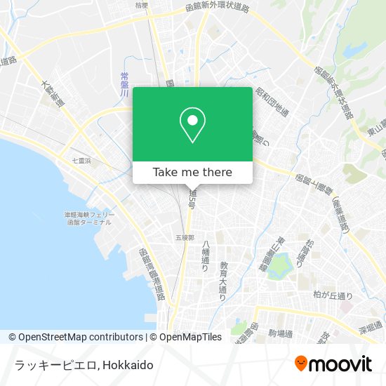 ラッキーピエロ map