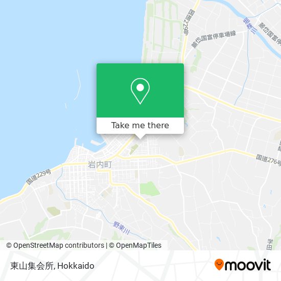 東山集会所 map