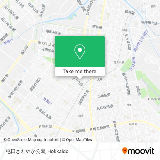 屯田さわやか公園 map