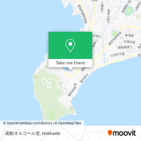 函館オルゴール堂 map