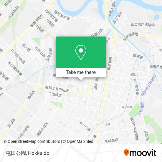 屯田公園 map