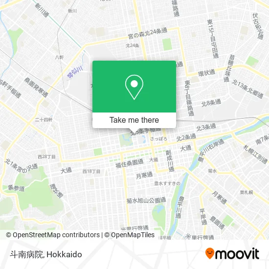 斗南病院 map