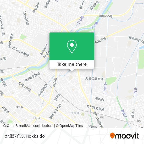 北郷7条3 map