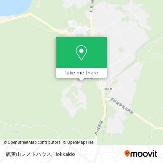 硫黄山レストハウス map