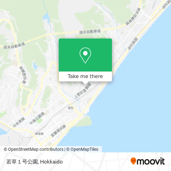 Wakakusa 1st Park map