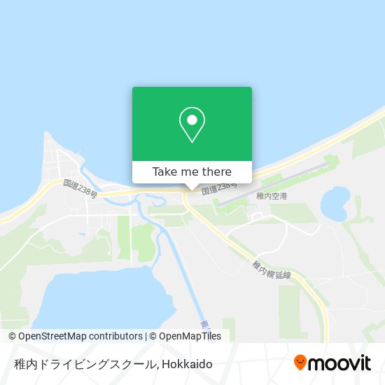 稚内ドライビングスクール map