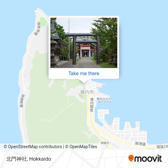 北門神社 map