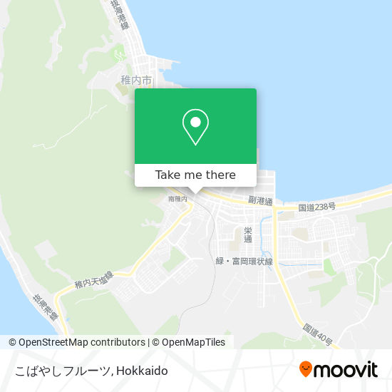 こばやしフルーツ map