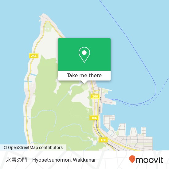 氷雪の門　Hyosetsunomon map