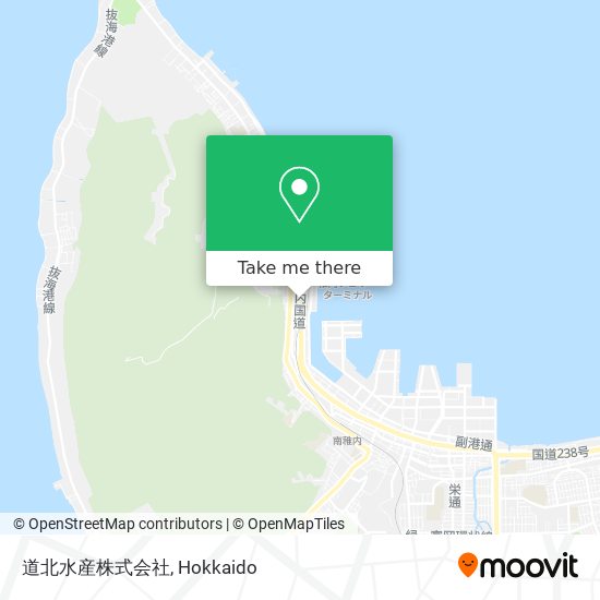 道北水産株式会社 map