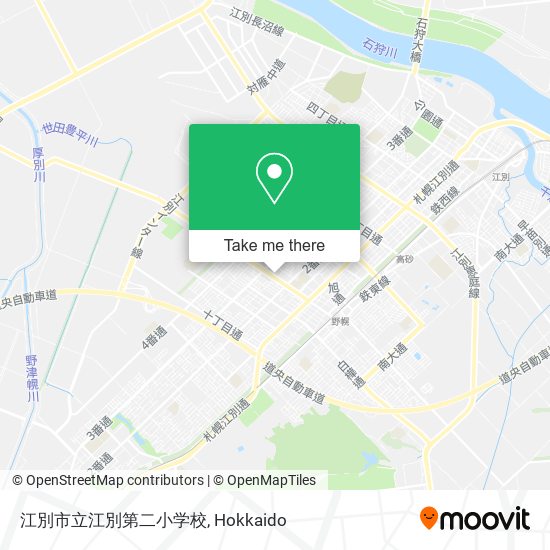 江別市立江別第二小学校 map