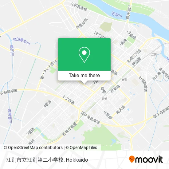 江別市立江別第二小学校 map