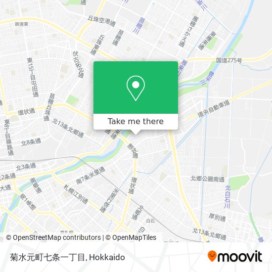 菊水元町七条一丁目 map