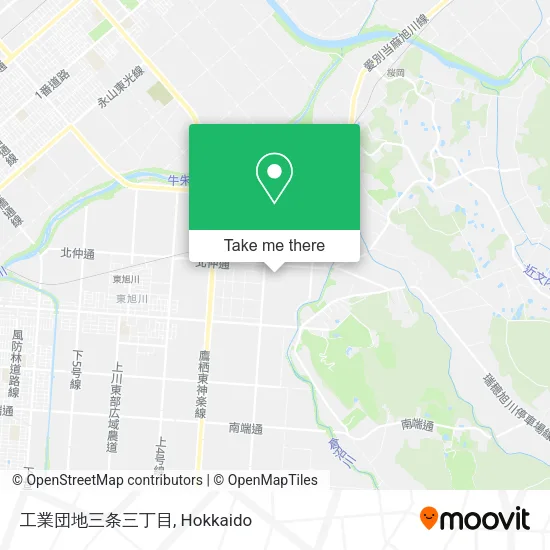 工業団地三条三丁目 map